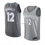 Maillot Minnesota Timberwolves James Nunnally (2) Ville 2018 Gris